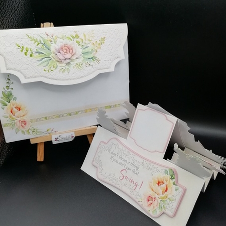 The Golden Years - It Dont mean a Thing if you Aint got that Swing - Centre Panel Stepper Card Kit by Stephanie Bardelli