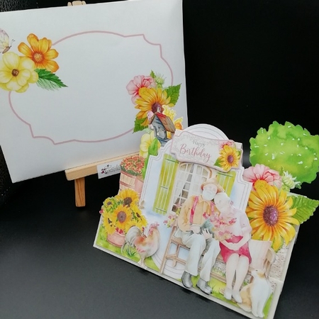 The Golden Years - You are My Sunshine - Centre Panel Stepper Card Kit by Stephanie Bardelli