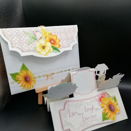 The Golden Years - You are My Sunshine - Centre Panel Stepper Card Kit by Stephanie Bardelli