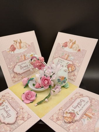Sweet Little Princess & Friends Exploding Box Surprise Kit by Stephanie Bardelli