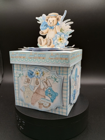 Cute as a Button Nursery #2 - Exploding Box by Stephanie Bardelli