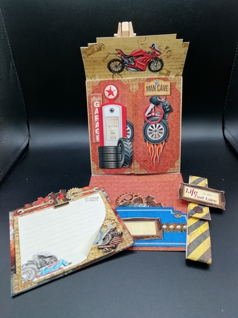 Grease Junkie Folio Card Kit by Stephanie Bardelli