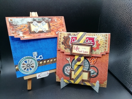 Grease Junkie Folio Card Kit by Stephanie Bardelli