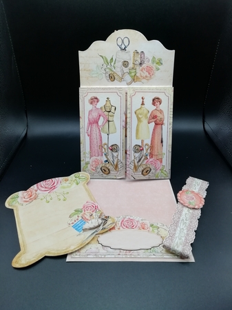 Sew Vintage - Folio Card Kit by Stephanie Bardelli