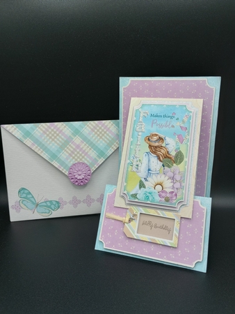 By Faith Alone - Upright Z-fold Card Mini Kit by Stephanie Bardelli