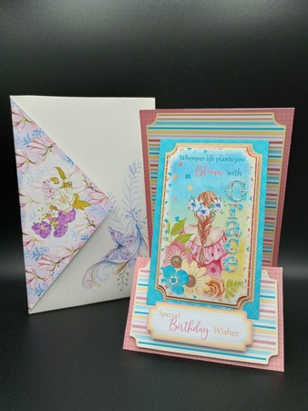 With Grace - Upright Z-fold Card Mini Kit by Stephanie Bardelli