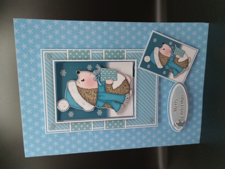 Hedgy With Gift A5 Mini Kit by Stephanie Bardelli