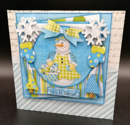Snowy Christmas bumper Kit #1 by Stephanie Bardelli