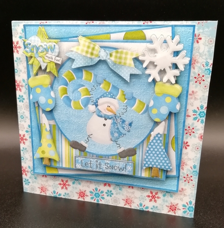 Snowy Christmas bumper Kit #1 by Stephanie Bardelli