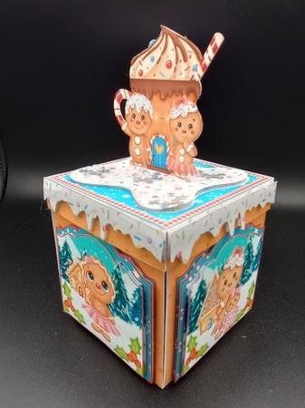 Baking Spirits Bright Exploding Box Surprise Kit by Stephanie Bardelli