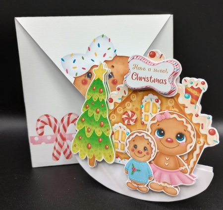 Baking Spirits Bright 1 Rocker Card Mini Kit by Stephanie Bardelli