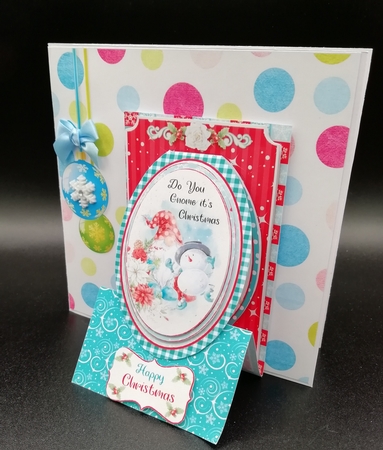 Woodland Winter 7 - Upright Z-fold Card Mini Kit by Stephanie Bardelli