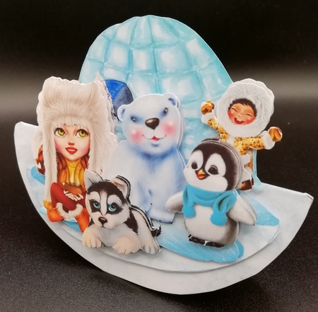 Winter Fest 3 Rocker Card Mini Kit by Stephanie Bardelli