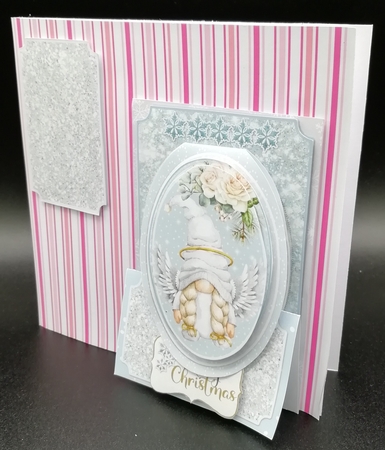 Gnoel the Angel did Say 2 - Upright Z-fold Card Mini Kit by Stephanie Bardelli