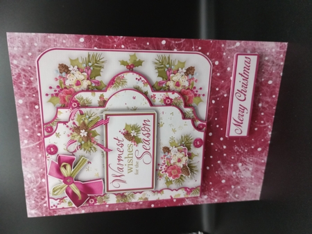Warm Wishes Pocket Effect Layered Card kit #3 by Stephanie Bardelli