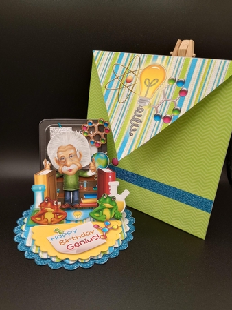 Relative Theory  Triple Easel Card Kit by Stephanie Bardelli