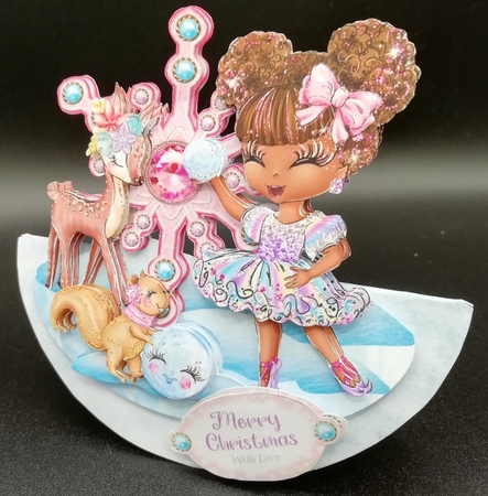 Hootin Tootin Winter Fun 3 Rocker Card Mini Kit by Stephanie Bardelli