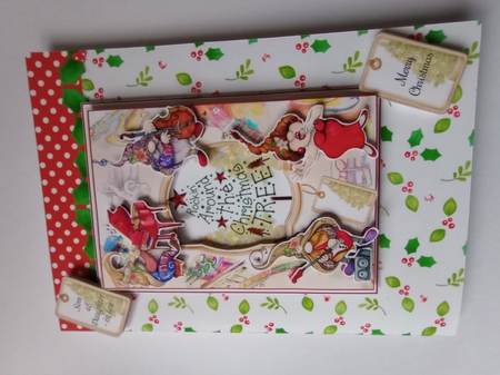 Rockin Around The Christmas Tree 02 Mini Page Kit by Stephanie Bardelli