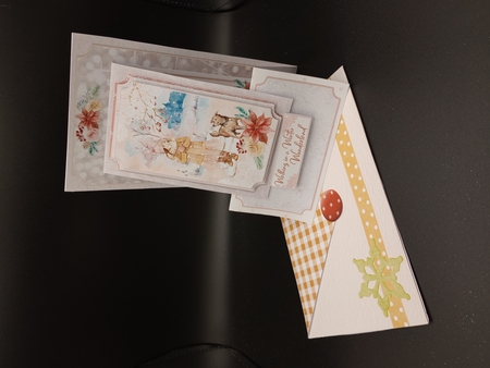 Tales of Winter 1 - Upright Z-fold Card Mini Kit by Stephanie Bardelli
