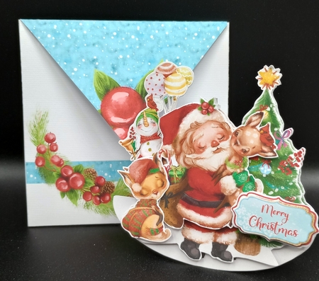 The Merriest Christmas 1 Rocker Card Mini Kit by Stephanie Bardelli