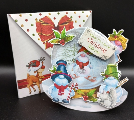 It Will be Gnomely This Christmas 4 Rocker Card Mini Kit by Stephanie Bardelli