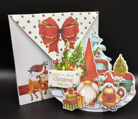 It Will be Gnomely This Christmas 5 Rocker Card Mini Kit by Stephanie Bardelli