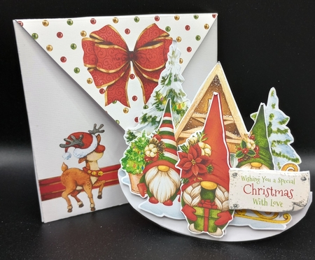 It Will be Gnomely This Christmas 6 Rocker Card Mini Kit by Stephanie Bardelli