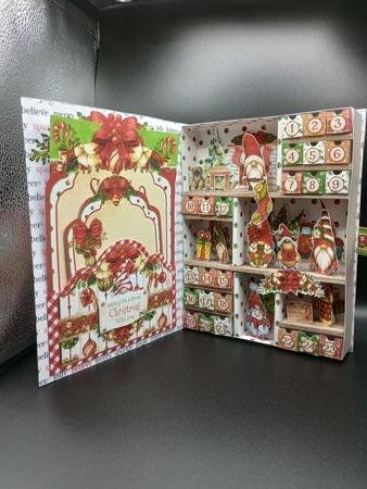 It will be Gnomely this Christmas - XL 3D Curiosity Book Box Advent Calendar by Stephanie Bardelli