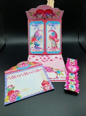 A Fine Gnome-ance - Folio Card Kit by Stephanie Bardelli