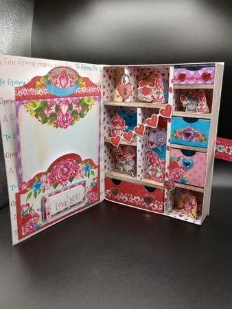 A Fine Gnome-ance - Large 3D Curiosity Book Box by Stephanie Bardelli