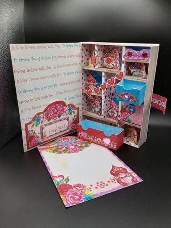 A Fine Gnome-ance - Large 3D Curiosity Book Box by Stephanie Bardelli