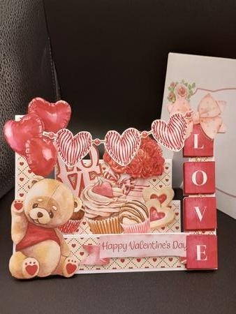 My Sweet Love 1 Centre Stepper Card by Stephanie Bardelli