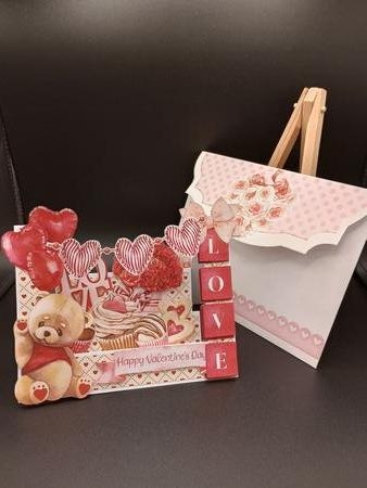 My Sweet Love 1 Centre Stepper Card by Stephanie Bardelli