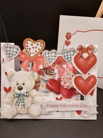 My Sweet Love 2 Centre Stepper Card by Stephanie Bardelli