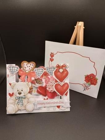 My Sweet Love 2 Centre Stepper Card by Stephanie Bardelli