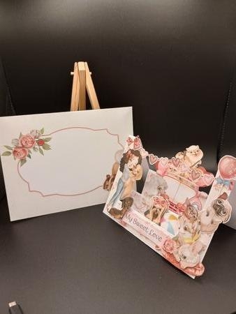 My Sweet Love 6 Centre Stepper Card by Stephanie Bardelli