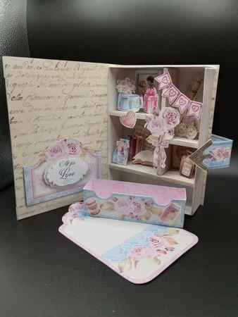 All for Love - 3D Curiosity Book Box by Stephanie Bardelli