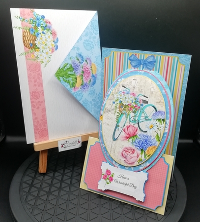 How Does Your Garden Grow 2 - Upright Z-fold Card Mini Kit by Stephanie Bardelli