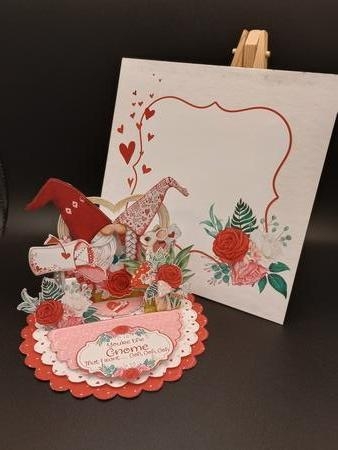 Youre the Gnome that I Want #1  Triple Easel Card Kit by Stephanie Bardelli