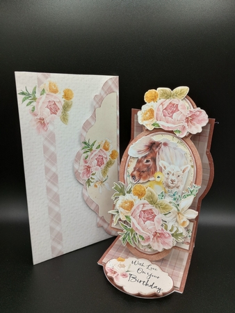 Highland Spring 3 Fold Up Easel Card Kit by Stephanie Bardelli