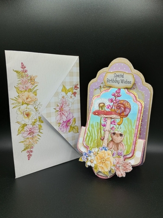 And all Things Mice 1 - Upright Z-fold Tag Card Mini Kit by Stephanie Bardelli