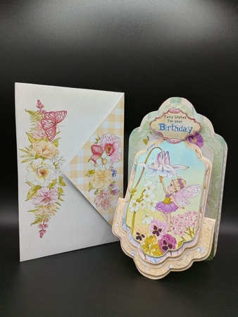 Shh! Fairies 3 - Upright Z-fold Tag Card Mini Kit by Stephanie Bardelli