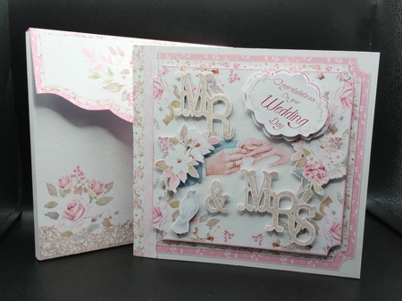 Bride & Joy Storybook Pop Up Tunnel Card & Envelope Kit by Stephanie Bardelli