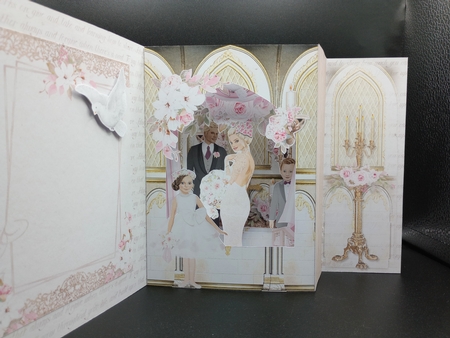 Bride & Joy Storybook Pop Up Tunnel Card & Envelope Kit by Stephanie Bardelli
