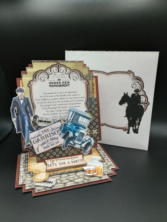 By Order of the ... Pocket Easel Card by Stephanie Bardelli