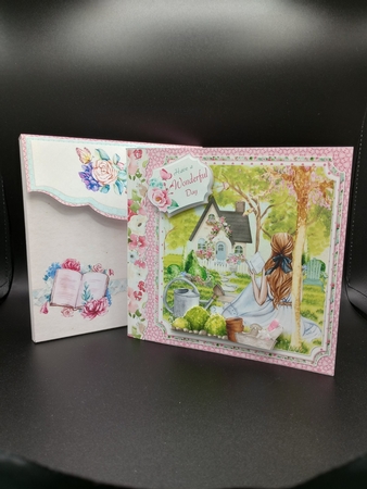 Tranquil Summer Storybook Pop Up Tunnel Card & Envelope Kit by Stephanie Bardelli