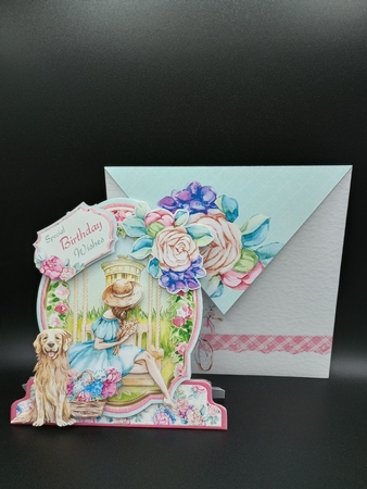 Tranquil Summer 4 Shaped 6x6 Card & Envelope Kit by Stephanie Bardelli