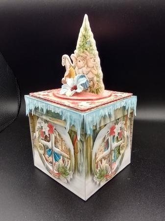 Christmas in Bracken Wood 1 Exploding Box Room for a Surprise Kit by Stephanie Bardelli