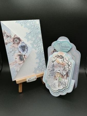 Tales of Winter 1D - Upright Z-fold Tag Card Mini Kit by Stephanie Bardelli