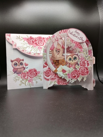 I Will Owl-ways Love You Behind the Door Card by Stephanie Bardelli
